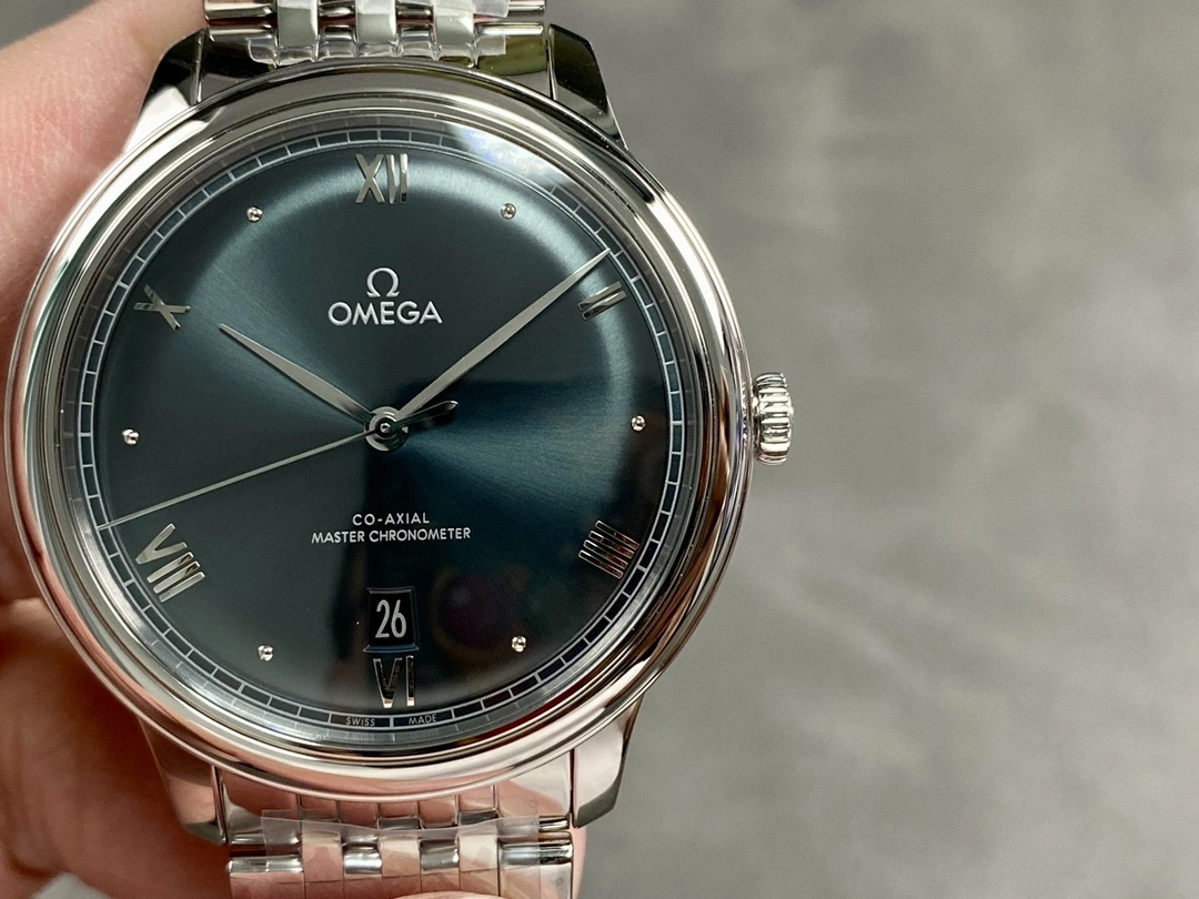 Original CBD Factory Omega De Ville Prestige 40mm Pine Green Dial Stainless Steel Bracelet (434.10.40.20.10.001) 1:1 Super Clone – DD8800 Movement 339